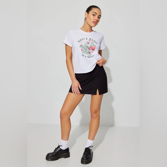 NWT 🍓 Boxy Tee by Garage - Picture 3 of 5